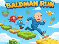 Mchezo Baldman Run online