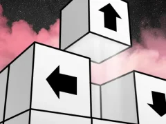 Mchezo Mshale mbali puzzle online