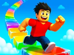 Mchezo Obby Rainbow Tower online
