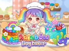 Mchezo Rainbow Tiny Baker online