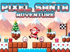 Mchezo Pixel Santa Adventure online