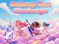 Mchezo Makeup Run Challenge online