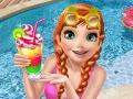 Mchezo Wakati wa Pool ya Malkia wa Barafu online Mchezo Wakati wa Pool ya Malkia wa Barafu online