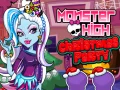 Mchezo Sherehe ya Krismasi ya Monster High online Mchezo Sherehe ya Krismasi ya Monster High online