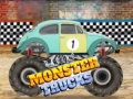 Mchezo Mbio za Monster Trucks online Mchezo Mbio za Monster Trucks online