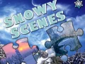 Mchezo Puzzle: Scenery za theluji online