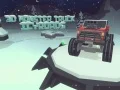 Mchezo 3D Gari ya Monster: Barabara za Barafu online