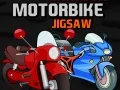 Mchezo Puzzle ya Pikipiki ya Katuni online