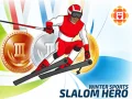 Mchezo Michezo ya Majira ya Baridi: Shujaa wa Slalom online
