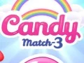 Mchezo Candy Match 3 online