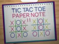 Mchezo Tic Tac Toe Karatasi Kumbukumbu 2 online
