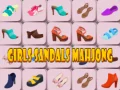 Mchezo Mahjong Sandali za Wasichana online Mchezo Mahjong Sandali za Wasichana online