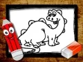 Mchezo Rudi Shuleni: Kitabu cha Rangi cha Dinosaur online