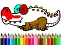 Mchezo Rudisha Shuleni: Kuchora Alligator online Mchezo Rudisha Shuleni: Kuchora Alligator online