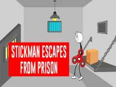 Mchezo Stickman anatoroka kutoka gerezani online