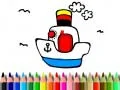 Mchezo Rudi Shuleni: Rangi Boat online
