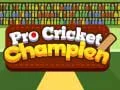 Mchezo Pro Cricket Bingwa online