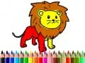 Mchezo Rudi Shuleni: Kitabu cha Kuchora Simba online Mchezo Rudi Shuleni: Kitabu cha Kuchora Simba online