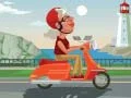 Mchezo Kuchora Mji Scooter Safari online