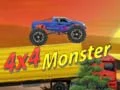 Mchezo 4x4 Mvua online