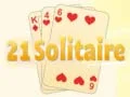 Mchezo 21 Solitaire online