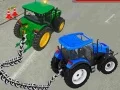Mchezo Simulering av dragning av traktorer i kedjor online Mchezo Simulering av dragning av traktorer i kedjor online