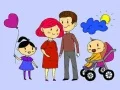 Mchezo Familia Furaha Kitabu cha Rangi online