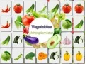 Mchezo Muunganiko wa Mahjong Mboga online Mchezo Muunganiko wa Mahjong Mboga online