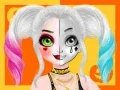 Mchezo Taaluma ya Mapambo ya Uso wa Nusu wa Malkia wa Halloween online
