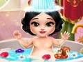 Mchezo Umwagaji wa Mtoto wa Snow White  online