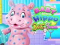 Mchezo Wakati wa Kuoga Mtoto Hippo online Mchezo Wakati wa Kuoga Mtoto Hippo online