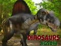 Mchezo Puzzle za Dinosaur online