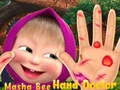 Mchezo Masha Nyuki Daktari wa Mikono online Mchezo Masha Nyuki Daktari wa Mikono online
