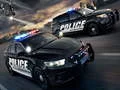 Mchezo Puzzle ya Kupunguza Magari ya Polisi online