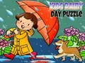 Mchezo Puzzle ya Watoto wa Siku ya Mvua online