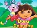 Mchezo Kuchora Dora online