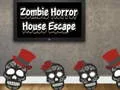 Mchezo Zombie Skräckhus Flykt online