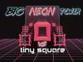 Mchezo Jumba la Neon dhidi ya Mraba Mdogo online