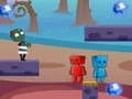 Mchezo Mvulana wa Moto Msichana wa Maji Katika Ulimwengu wa Zombie online