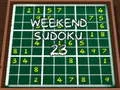 Mchezo Sudoku ya Mwisho wa Wiki 23 online
