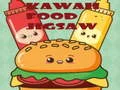 Mchezo Puzzle ya Chakula Kawaii online