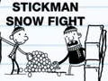 Mchezo StickMan Mapambano ya Theluji online