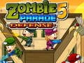Mchezo Ulinzi wa Maandamano ya Zombies 5 online