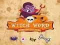 Mchezo Mchezo wa Picha za Maneno ya Wachawi wa Halloween online