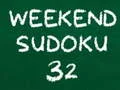 Mchezo Sudoku ya Mwisho wa Wiki 32 online