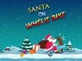 Mchezo Santa Katika Baiskeli online