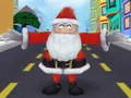 Mchezo Mbio za Jiji la Santa online Mchezo Mbio za Jiji la Santa online