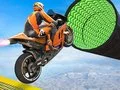 Mchezo Kuendesha stunts za pikipiki online Mchezo Kuendesha stunts za pikipiki online