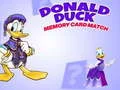 Mchezo Mchezo wa Kumbukumbu wa Donald Duck online