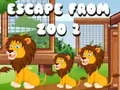 Mchezo Epuka Kutoka Zoo 2 online Mchezo Epuka Kutoka Zoo 2 online